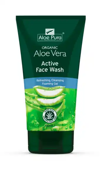 De Online Drogist Aloe pura aloe vera face wash 150ml aanbieding