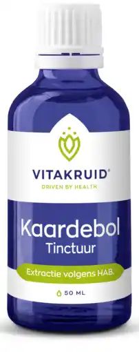 De Online Drogist Vitakruid kaardebol tinctuur 50ml aanbieding