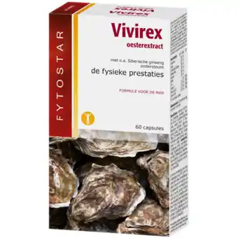 De Online Drogist Fytostar vivirex oesterextract capsules 60cp aanbieding