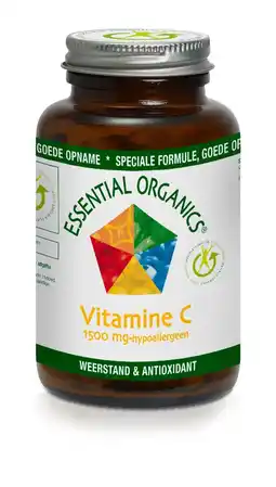 De Online Drogist Essential organics vitamine c 1500mg tabletten 75tb aanbieding