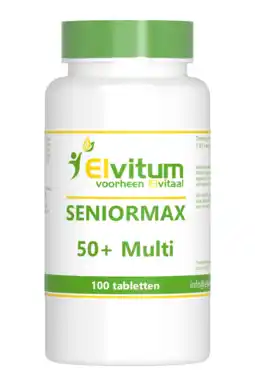 De Online Drogist Elvitum senior max 50+ multi tabletten 100tb aanbieding