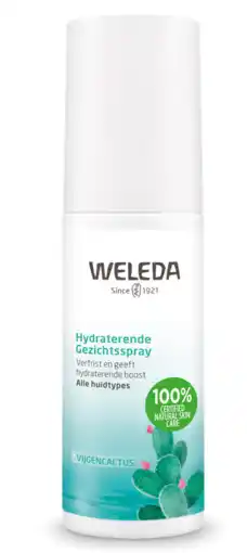 De Online Drogist Weleda vijgencactus hydraterende gezichtsspray 100ml aanbieding