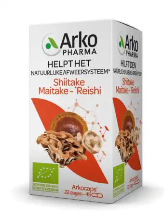 De Online Drogist Arkocaps shiitake maitake reishi capsules 45cp aanbieding