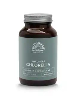 De Online Drogist Mattisson healthstyle europese chlorella 775mg capsules 90cp aanbieding