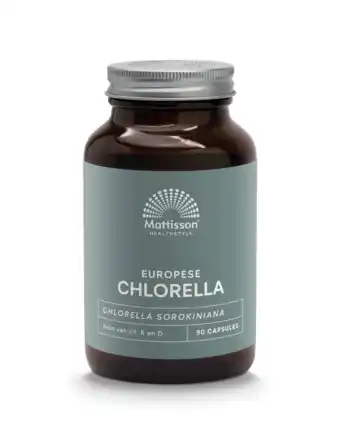 De Online Drogist Mattisson healthstyle europese chlorella 775mg capsules 90cp aanbieding