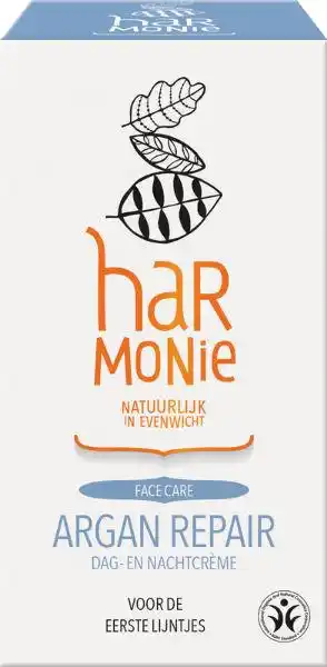 De Online Drogist Harmonie argan repair dag & nachtcreme 50ml aanbieding