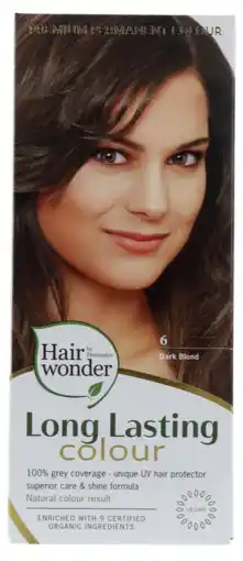 De Online Drogist Hennaplus long lasting colour 6 dark blond 100ml aanbieding
