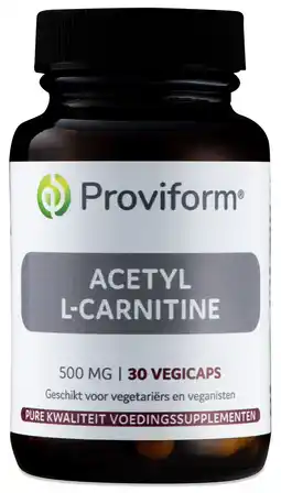 De Online Drogist Proviform acetyl l-carnitine capsules 30vcp aanbieding