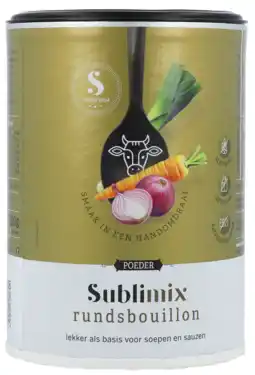 De Online Drogist Sublimix vleesbouillon glutenvrij 220gr aanbieding