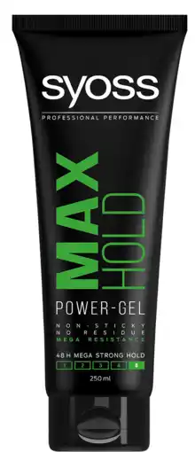 De Online Drogist Syoss max hold power-gel 250ml aanbieding