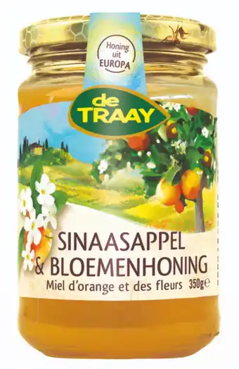 De Online Drogist De traay sinaasappel & bloemenhoning 350gr aanbieding