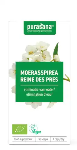 De Online Drogist Purasana moerasspirea capsules 120vcp aanbieding