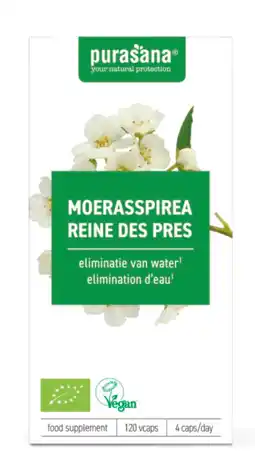 De Online Drogist Purasana moerasspirea capsules 120vcp aanbieding