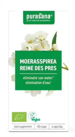 De Online Drogist Purasana moerasspirea capsules 120vcp aanbieding