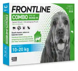 De Online Drogist Frontline combo hond m 3st aanbieding