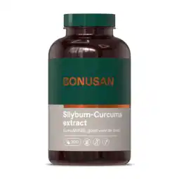 De Online Drogist Bonusan silybum-curcuma extract capsules 200cp aanbieding