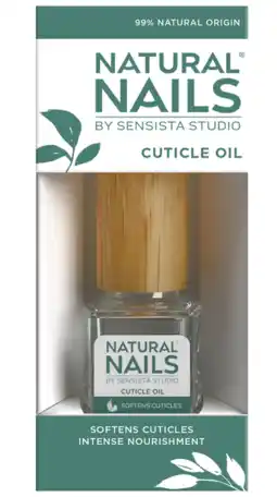 De Online Drogist Sensista natural nails cuticle oil 11ml aanbieding