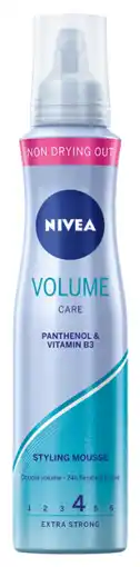 De Online Drogist Nivea volume care styling mousse 150ml aanbieding