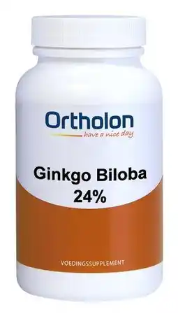 De Online Drogist Ortholon ginkgo biloba 24% capsules 60cp aanbieding