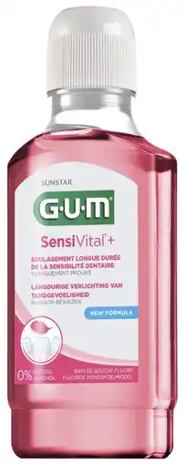 De Online Drogist Gum sensivital+ mondspoelmiddel 300ml aanbieding