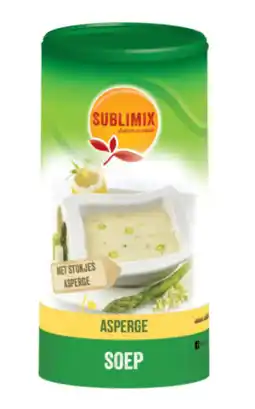 De Online Drogist Sublimix aspergeroomsoep glutenvrij 210gr aanbieding