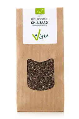 De Online Drogist Vitiv biologische chia zaad 250gr aanbieding