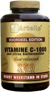 De Online Drogist Artelle vitamine c1000 bioflavonoiden tabletten 250st* 250tb aanbieding