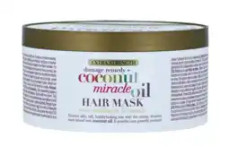 De Online Drogist Ogx coconut miracle oil extra strength haarmasker - voor beschadigd haar 300ml aanbieding