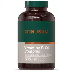 De Online Drogist Bonusan vitamine b-50 complex capsules 200cp aanbieding