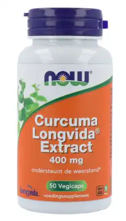 De Online Drogist Now curcuma longvida extract capsules 60cp aanbieding