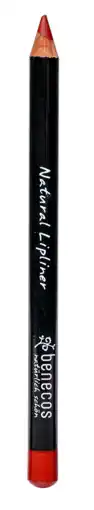 De Online Drogist Benecos lippenpotlood rood 1.13gr aanbieding