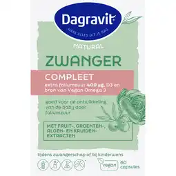 De Online Drogist Dagravit natural zwanger compleet multivitaminen capsules 60vcp aanbieding