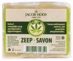 De Online Drogist Jacob hooy cbd zeep 120ml aanbieding