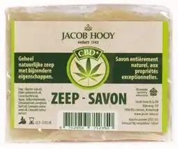 De Online Drogist Jacob hooy cbd zeep 120ml aanbieding