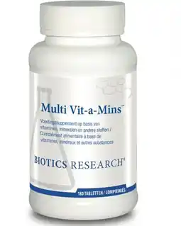 De Online Drogist Biotics multi vit-a-mins tabletten 180tb aanbieding