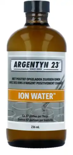 De Online Drogist Argentyn 23 ion water 236ml aanbieding