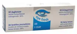 De Online Drogist Eye fresh daglenzen -0.75 30st aanbieding