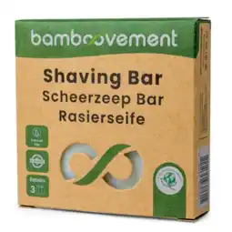 De Online Drogist The bamboovement bergamot scheerzeep 70gr aanbieding