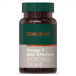 De Online Drogist Bonusan omega-3 msc epa forte softgels 30sg aanbieding