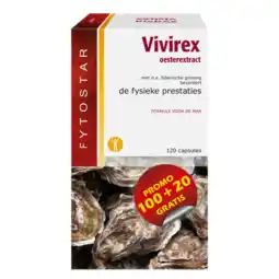 De Online Drogist Fytostar vivirex oesterextract capsules 120cp aanbieding