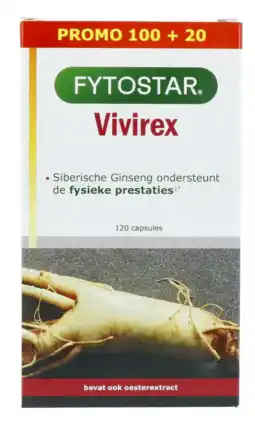De Online Drogist Fytostar vivirex oesterextract capsules 120cp aanbieding