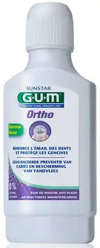 De Online Drogist Gum ortho mondspoelmiddel 300ml aanbieding