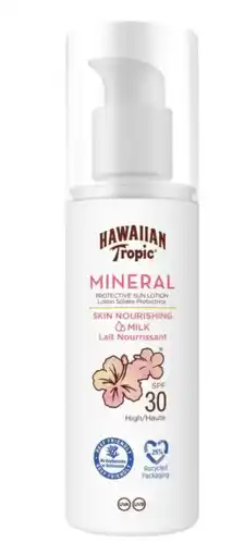 De Online Drogist Hawaiian tropic mineral protective sun lotion spf30 100ml aanbieding