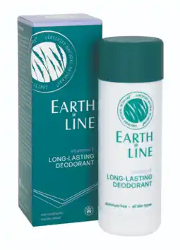 De Online Drogist Earth line vitamine e long lasting deodorant 50ml aanbieding