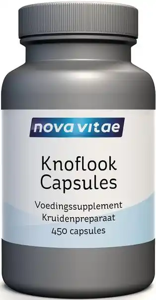 De Online Drogist Nova vitae knoflook capsules 450cp aanbieding