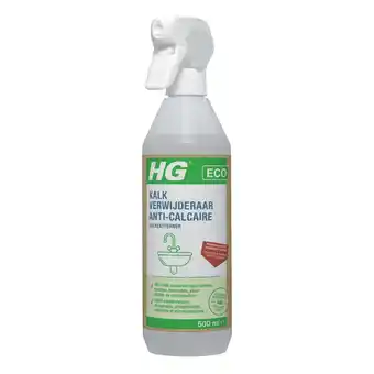 De Online Drogist Hg eco kalkverwijderaar 500ml aanbieding
