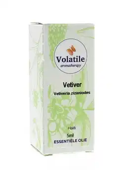 De Online Drogist Volatile vetiver india (vetivera zizanoides) 5ml aanbieding