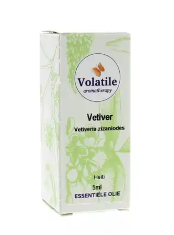 De Online Drogist Volatile vetiver india (vetivera zizanoides) 5ml aanbieding