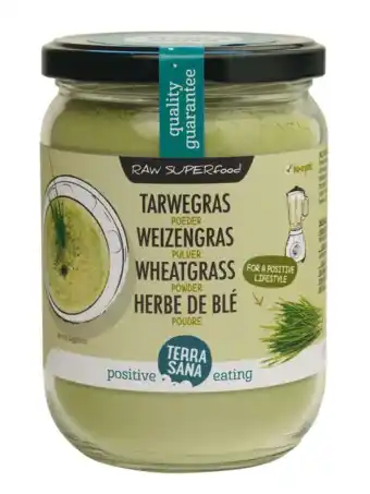 De Online Drogist Terrasana tarwegras poeder 130gr aanbieding