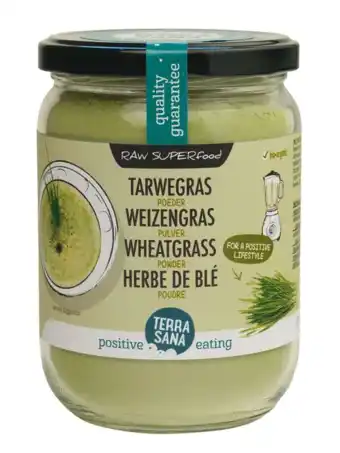 De Online Drogist Terrasana tarwegras poeder 130gr aanbieding